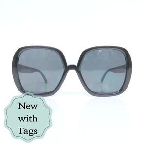 Retro 80's SunGlasses - Black - Vintage Style 70s 80s - Square Frame - Novelty